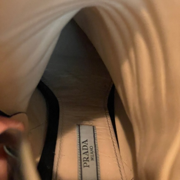 EUC PRADA ankle stiletto bootie - Picture 4 of 5